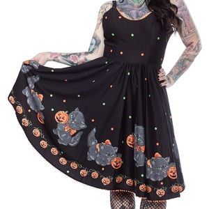 SOURPUSS Feline Spooky Sweets Dress 👗🎃